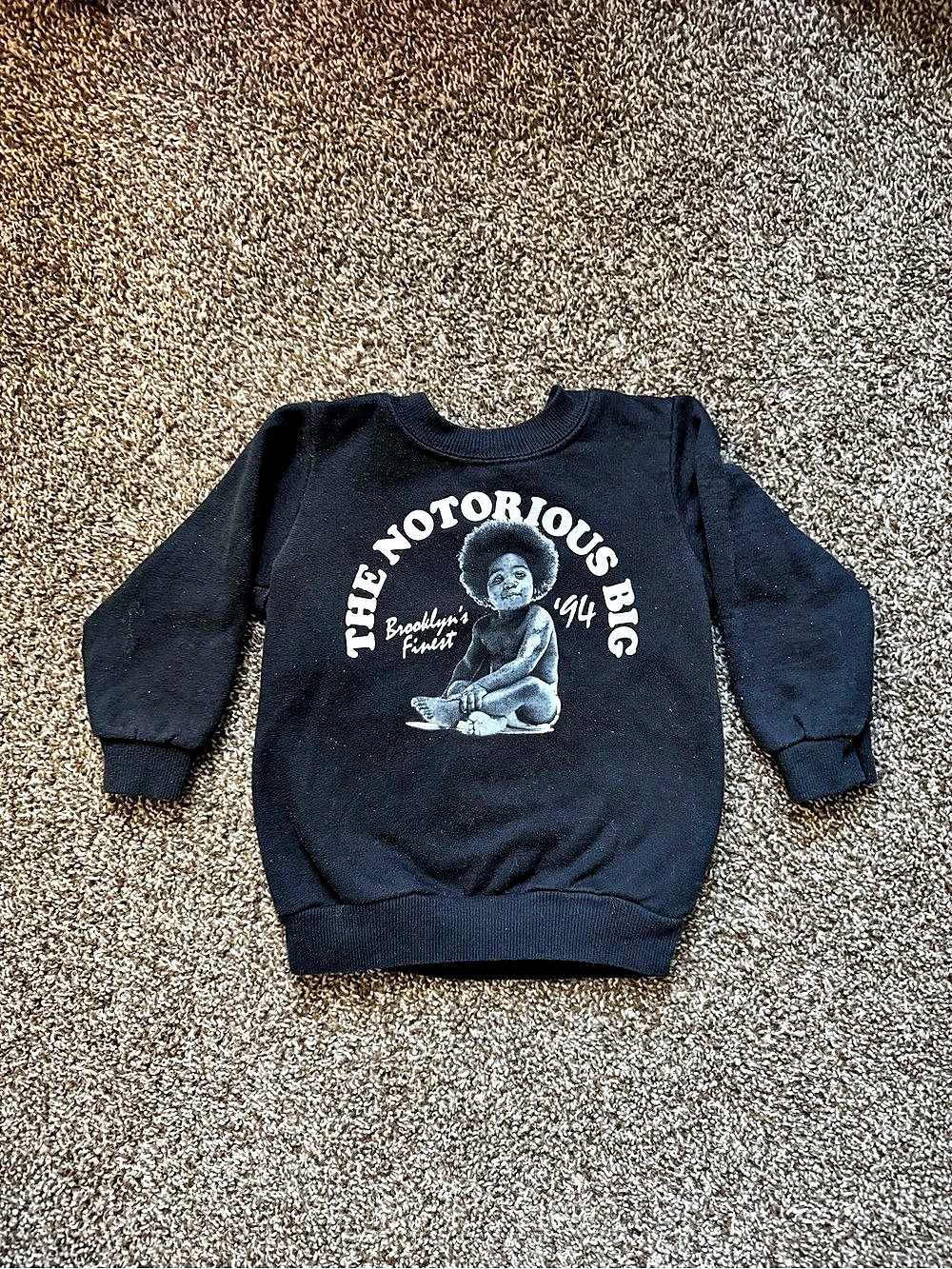 The Notorious B.I.G. Graphic Toddler Sweatshirt  3T Like New